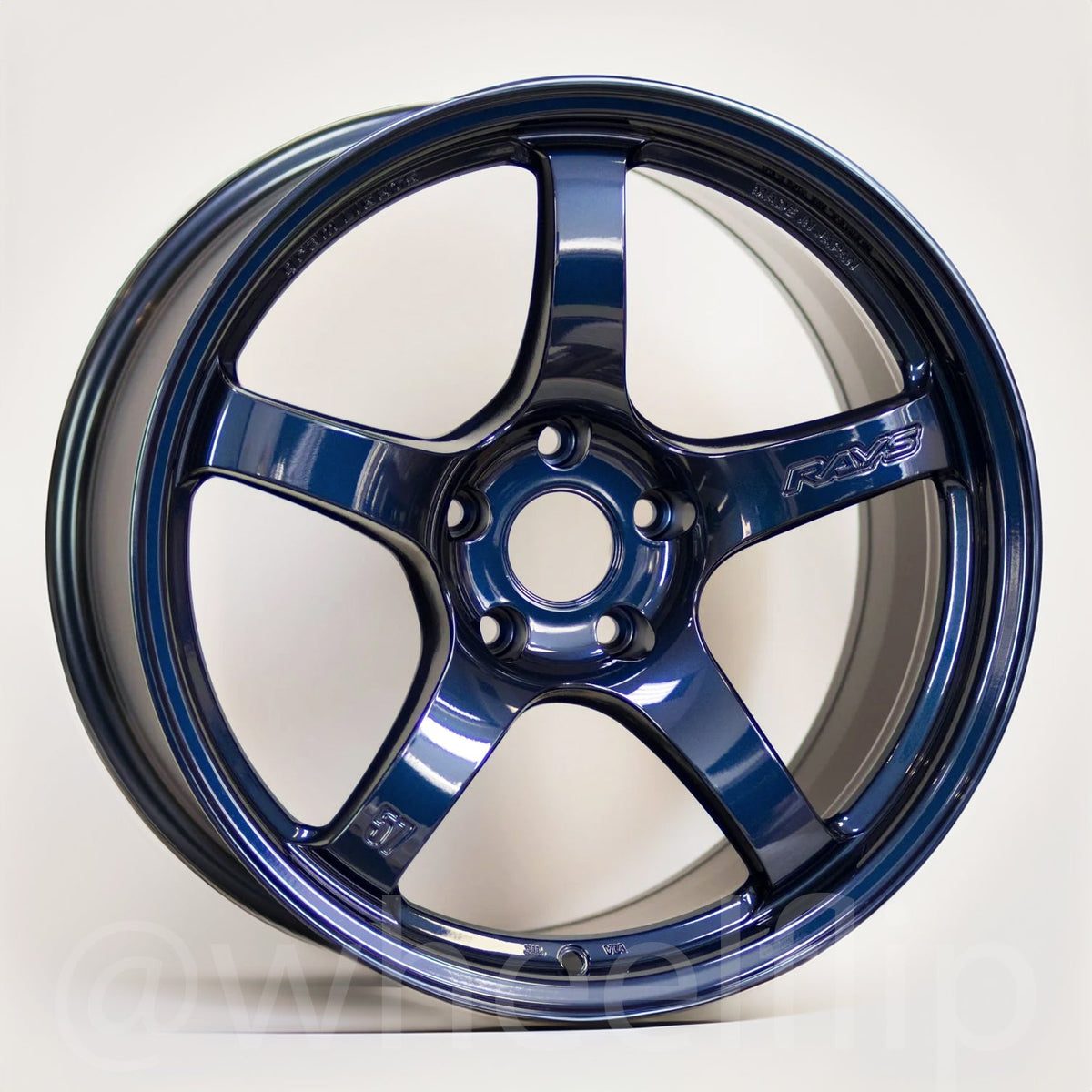 Gram Lights 57CR 18x9.5 +38 5x120 Eternal Blue Pearl (SET)