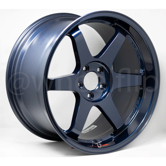 Volk Racing TE37SL 19x9.5 +22, 19x10.5 +35 5x112 Mag Blue (SET)