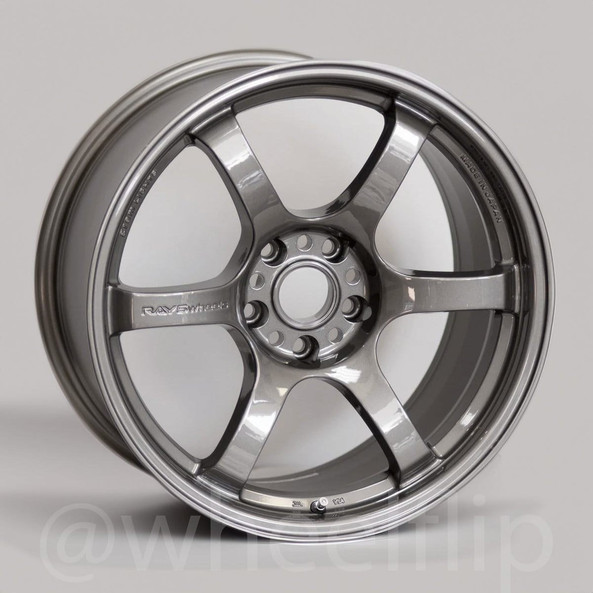 Gram Lights 57DR 18x9.5 +22 5x114.3 HS Gunmetallic (SET)