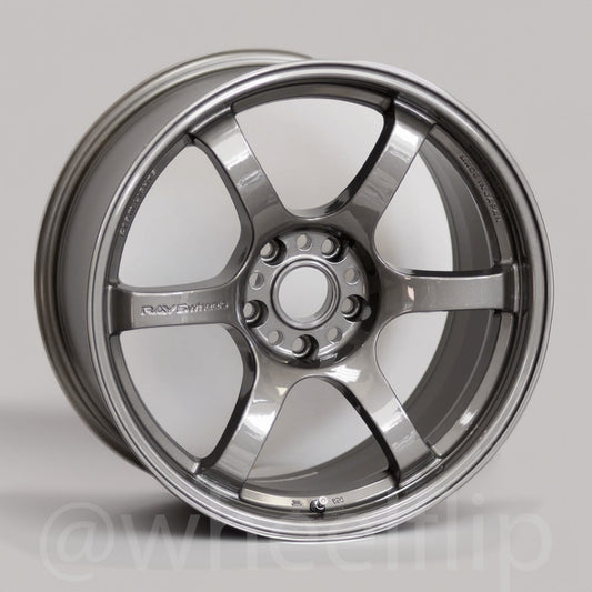 Gram Lights 57DR 18x9.5 +22 5x114.3 HS Gunmetallic (SET)