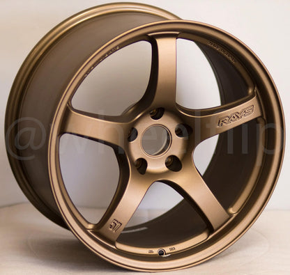 Rays Gram Lights 57CR 18x9.5 +12 5x114.3 Bronze 2 (SET)