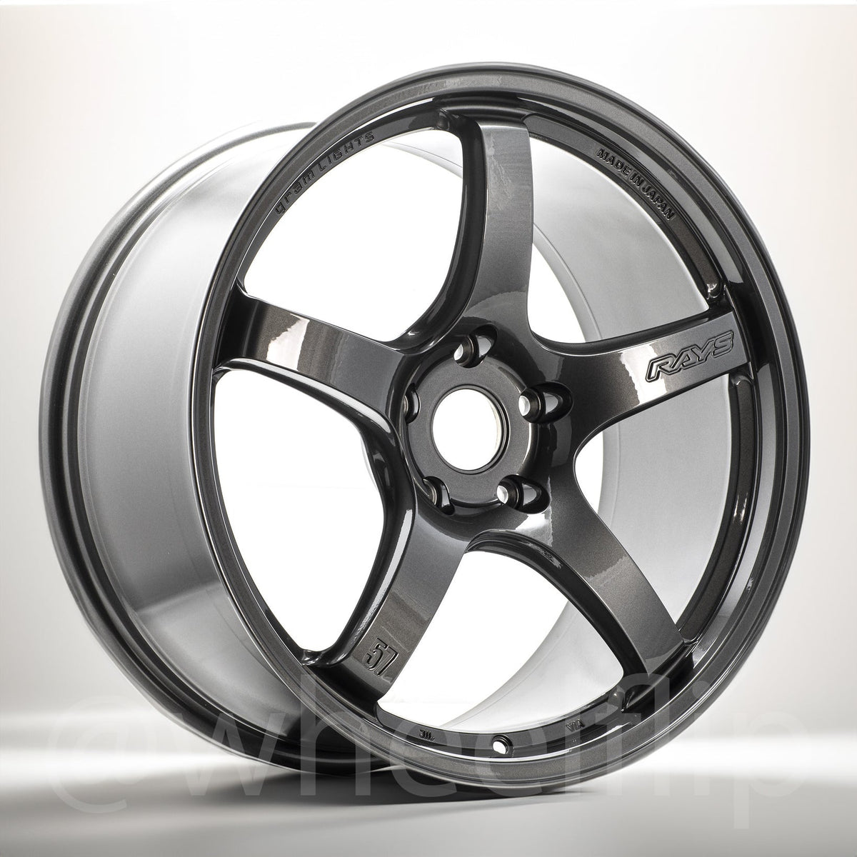 Gram Lights 57CR 18x9.5 +38 5x114.3 HS Gunmetallic