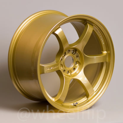 Gram Lights 57DR 18x9.5 +38 5x114.3 Eternal Gold Pearl (SET)