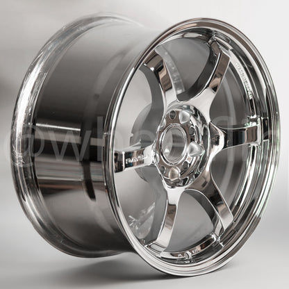 Gram Lights 57DR 17x9 +38 5x114.3 Chrome Plating (SET)