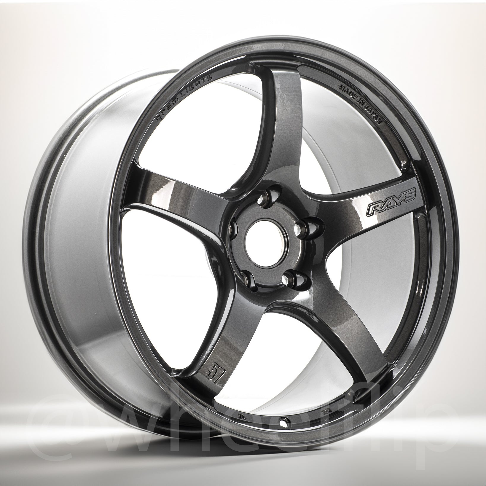 Gram Lights 57CR 17x9 +38 5x100 HS Gunmetallic-WheelFlip