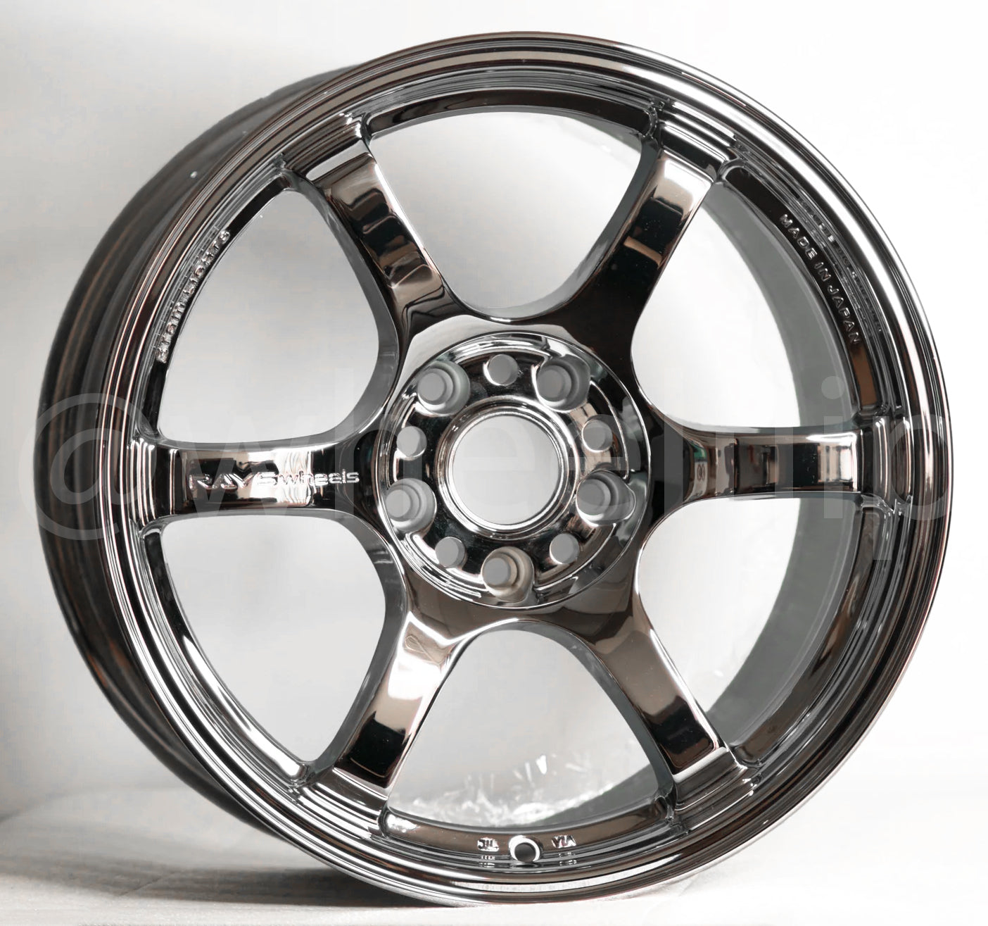 Gram Lights 57DR 17x9 +12 5x114.3 Chrome Plating (SET)