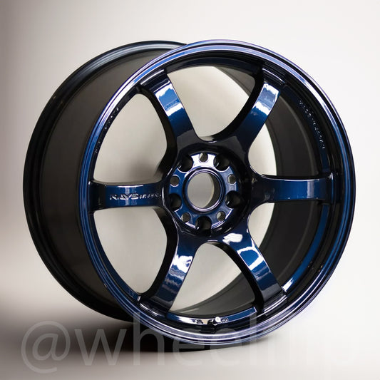 Gram Lights 57DR 18x9.5 +38 5x114.3 Eternal Blue Pearl (SET)