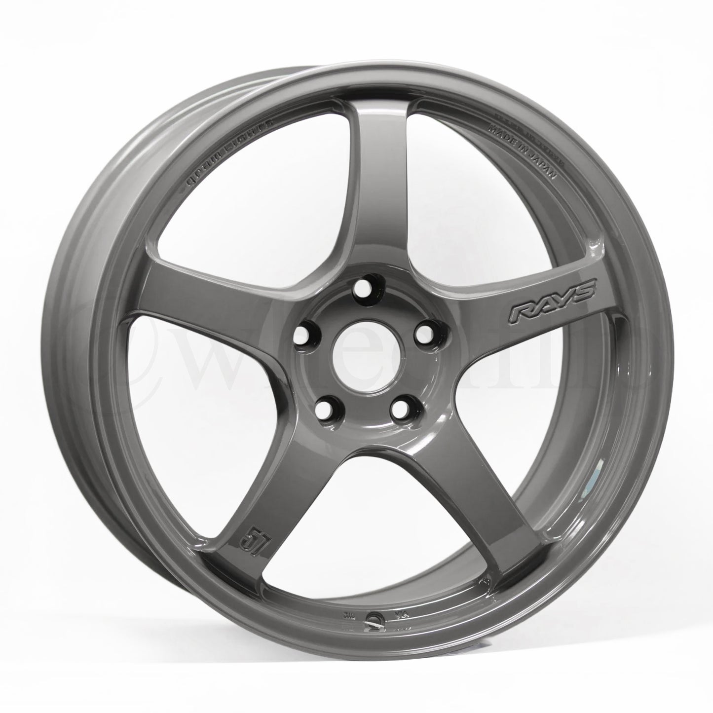 Gram Lights 57CR 18x9.5 +38 5x114.3 Glossy Gray (SET)