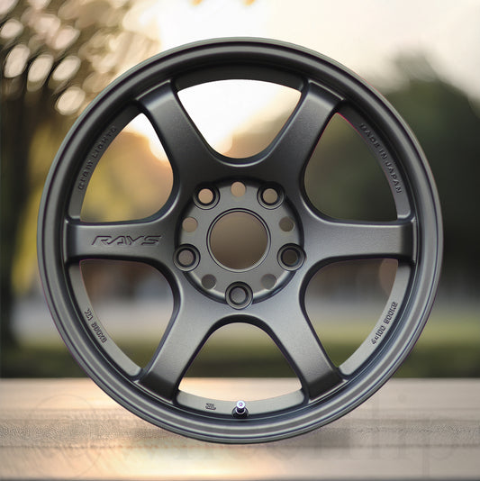 Gram Lights 57DR 15x8 +28 4x100 Gun Blue 2