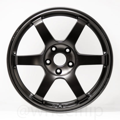 Volk Racing TE37 Saga SL M-Spec 18x9.5 +39 5x114.3 Pressed Black (SET)