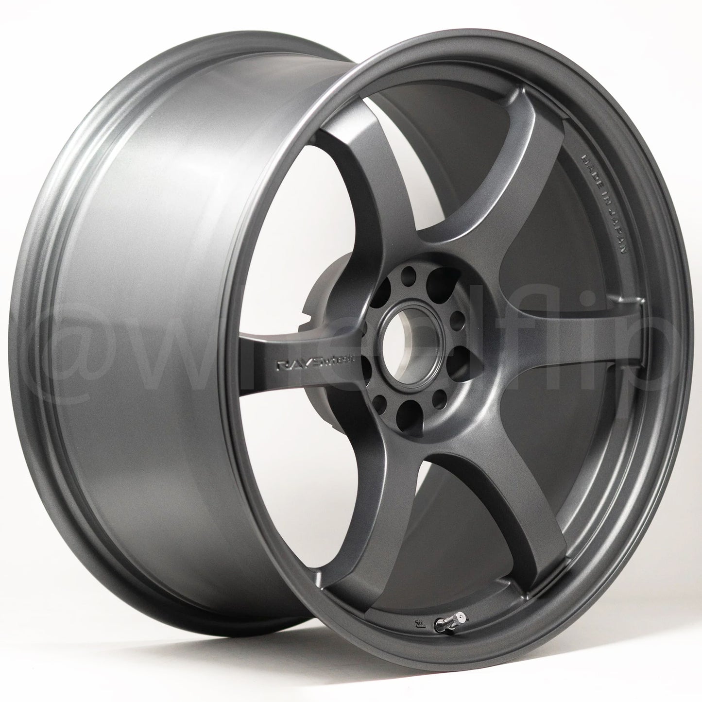 Gram Lights 57DR 18x9.5 +38 5x114.3 Gun Blue 2
