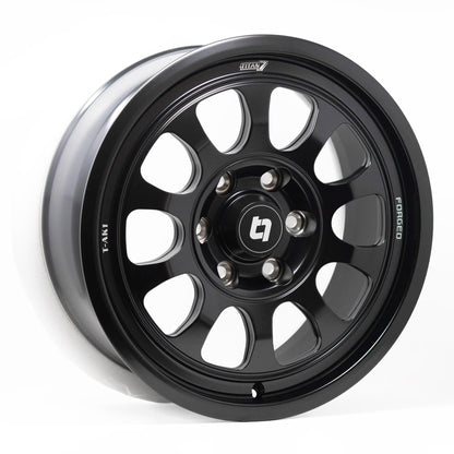 Titan 7 T-AK1 17x7.5 +42 6x130 Machine Black for Mercedes Sprinter (SET)