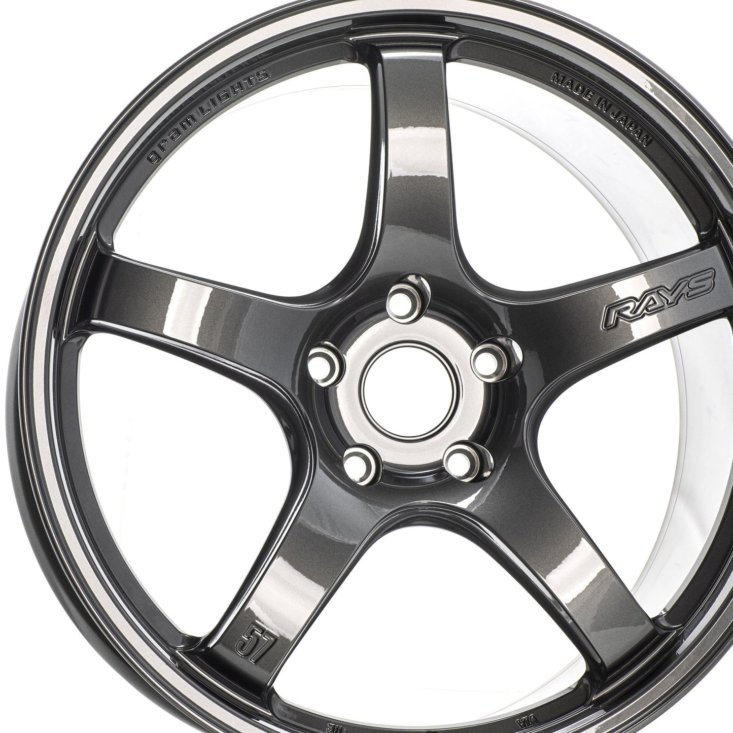 Gram Lights 57CR 18x9.5 +38 5x114.3 HS Gunmetallic