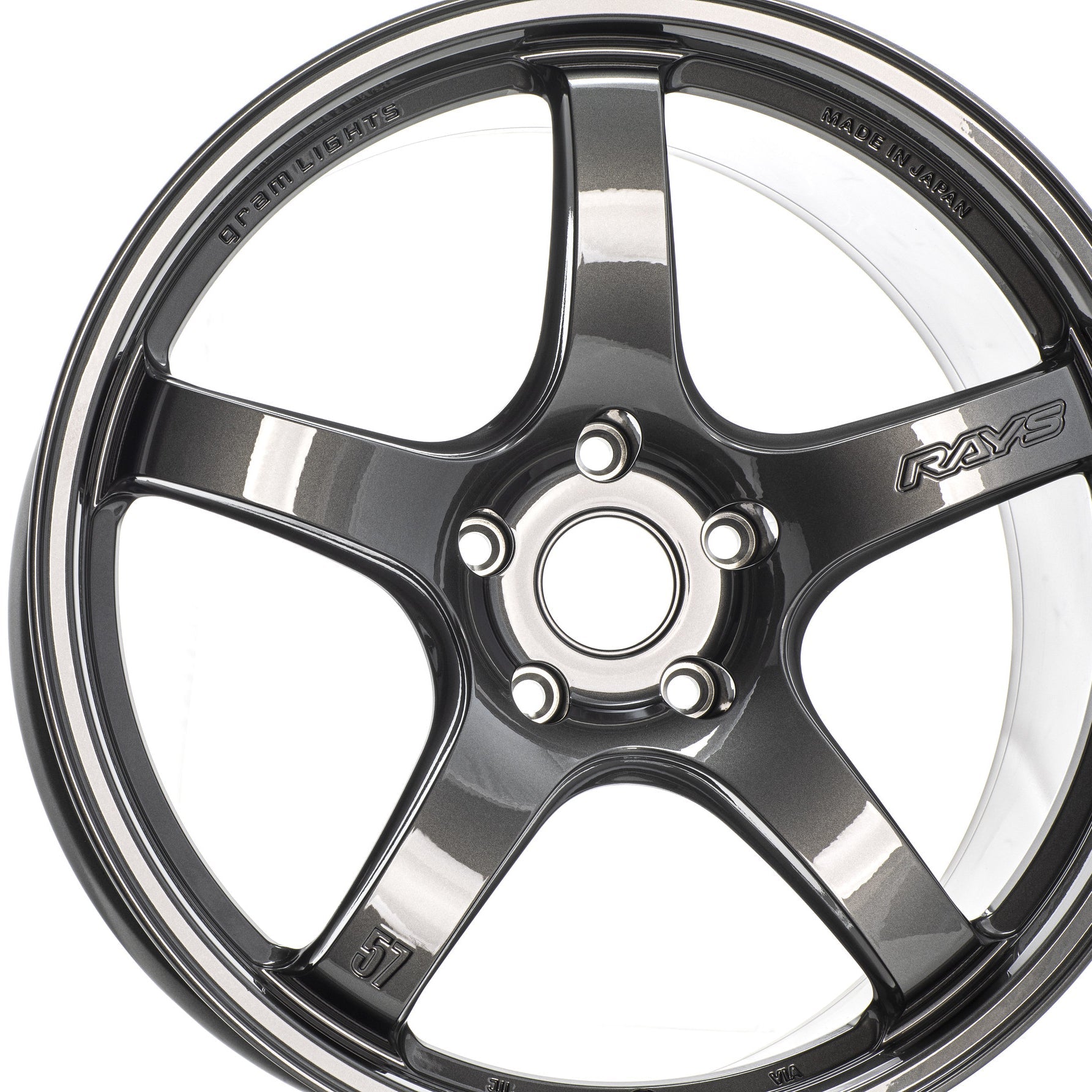 Gram Lights 57CR 18x9.5 +38 5x114.3 HS Gunmetallic