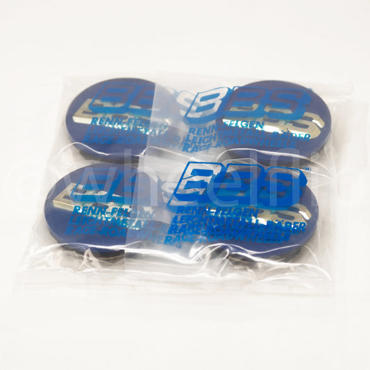 BBS Center Cap 70.6mm Blue/Gold (3-Tab)