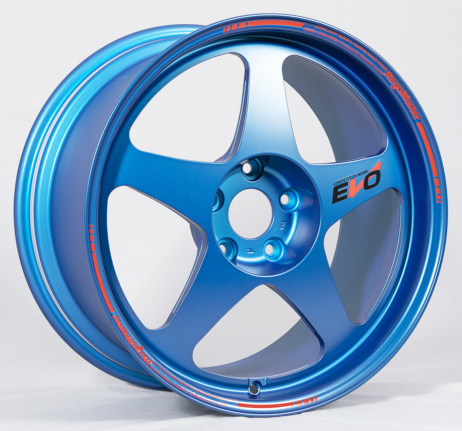 Desmond Regamaster EVO II 18x10 +25 5x120 Gloss Deep Sea Blue (SET)