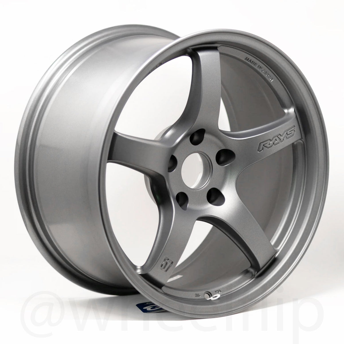 Gram Lights 57CR 17x9 +22 5x114.3 Gunblue 2