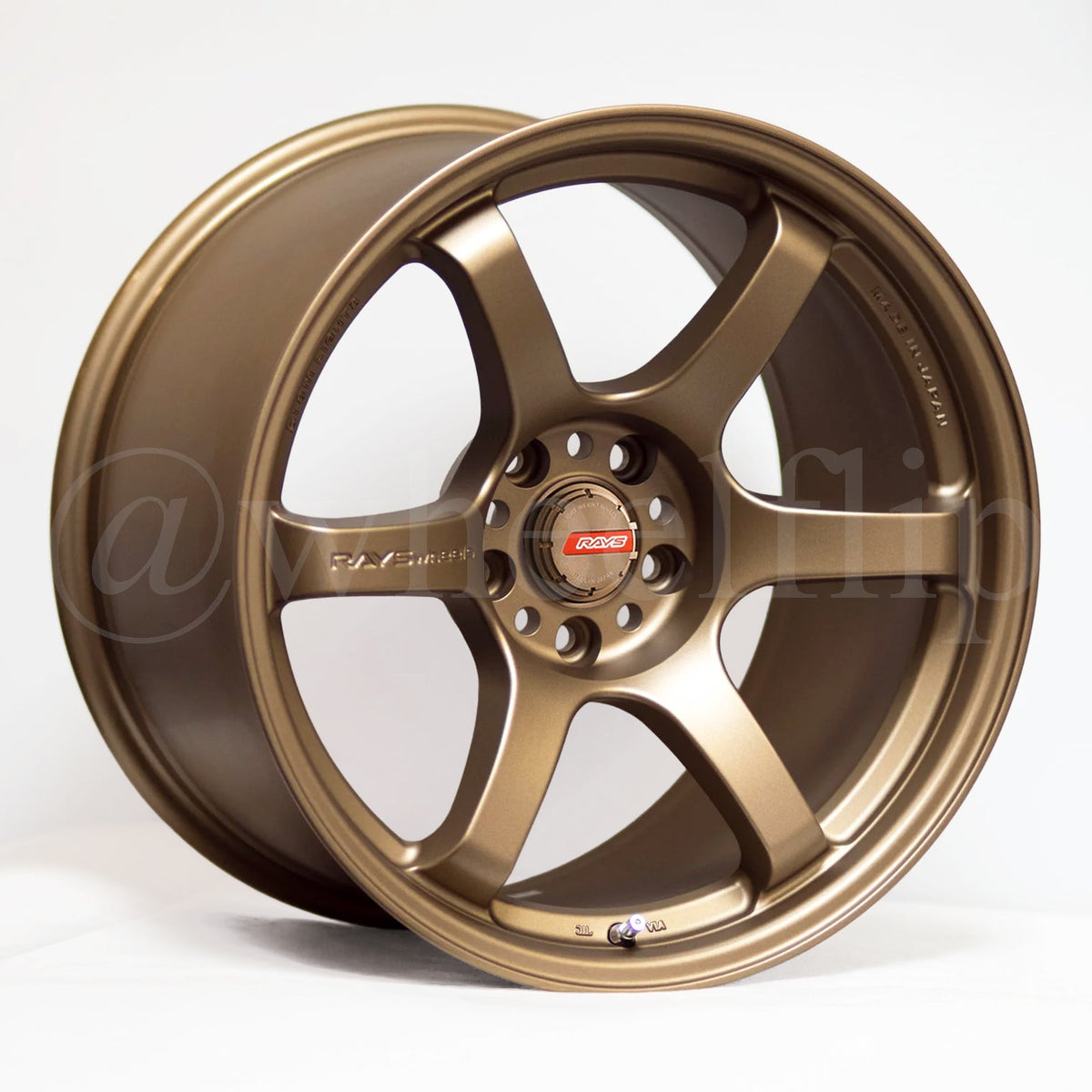 Gram Lights 57DR 18x10.5 +22 5x114.3 Bronze (SET)