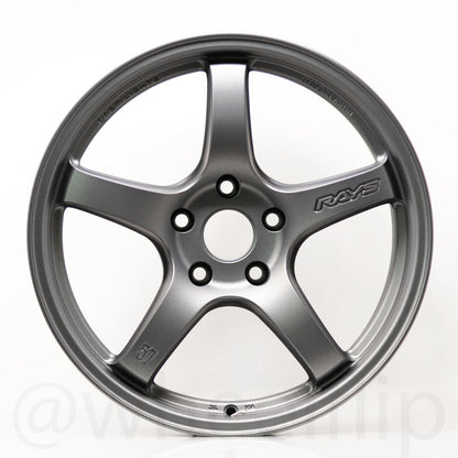 Gram Lights 57CR 17x9 +22 5x114.3 Gunblue 2 (SET)