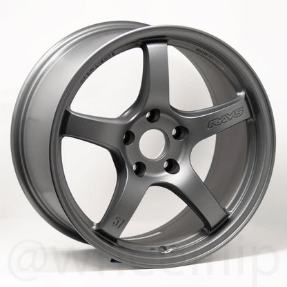 Gram Lights 57CR 17x9 +22 5x114.3 Gunblue 2