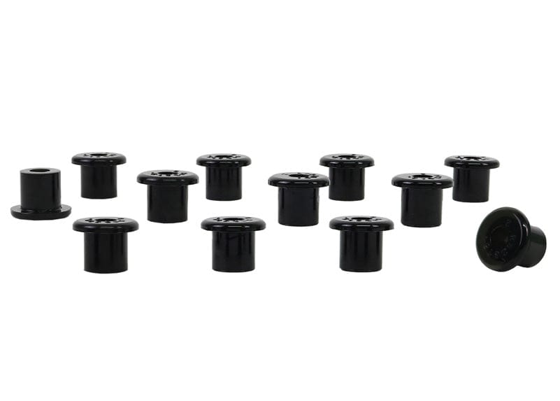 Whiteline Front &  Rear Shackle Bushing Kit - Jeep CJ7 1976-1986