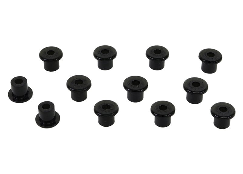 Whiteline Front &  Rear Shackle Bushing Kit - Jeep CJ7 1976-1986