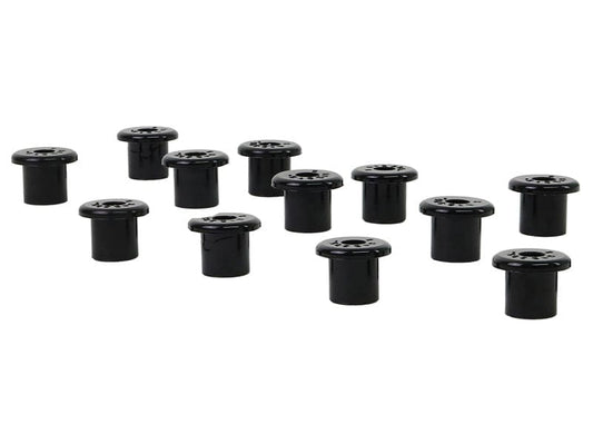 Whiteline Front &  Rear Shackle Bushing Kit - Jeep CJ7 1976-1986