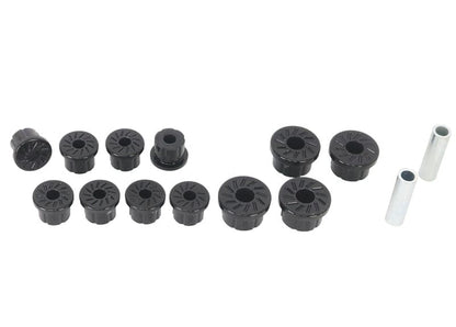 Whiteline Front Leaf Spring (Eye & Shackle Bushings) - Suzuki Samurai 1986-1995