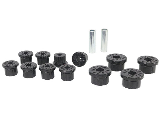 Whiteline Front Leaf Spring (Eye & Shackle Bushings) - Suzuki Samurai 1986-1995