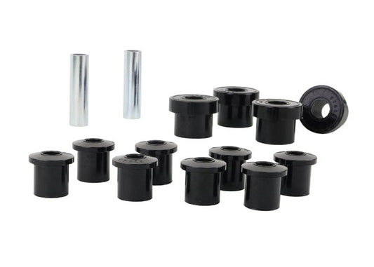 Whiteline Front & Rear Shackle Bushings - Jeep CJ5 1976-1983
