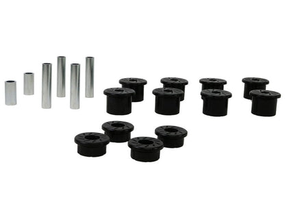 Whiteline Front & Rear Shackle Bushings - Ford F-250 1980-1997