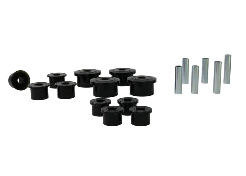 Whiteline Front & Rear Shackle Bushings - Jeep Cherokee 1986-1999