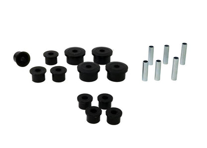 Whiteline Front & Rear Shackle Bushings - Jeep Cherokee 1986-1999
