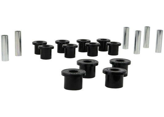 Whiteline Front & Rear Shackle Bushings - Jeep Wrangler 1987-1995