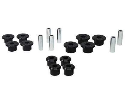 Whiteline Front & Rear Shackle Bushings - Chevrolet Silverado 1500 1999-2018