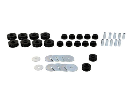 Whiteline Front / Rear Body Mount Bushing Assembly Kit - Toyota 4Runner 1984-1988