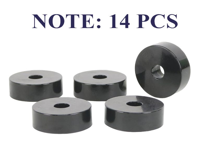 Whiteline Body Mount Bushing Set - Jeep CJ5 1959-1973