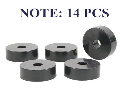 Whiteline Body Mount Bushing Set - Jeep CJ5 1959-1973