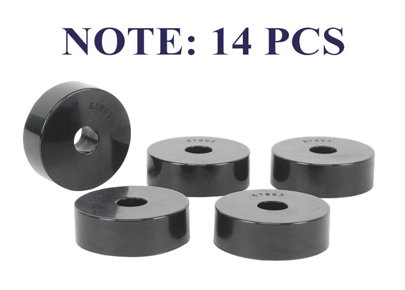 Whiteline Body Mount Bushing Set - Jeep CJ5 1959-1973