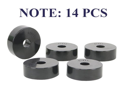 Whiteline Body Mount Bushing Set - Jeep CJ5 1959-1973