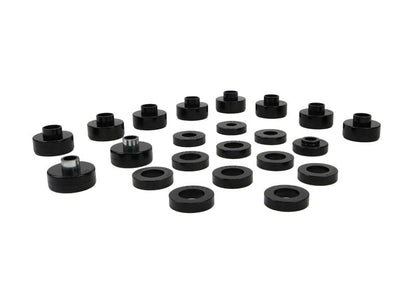 Whiteline Body Mount Bushing Set - Jeep CJ5 1976-1979