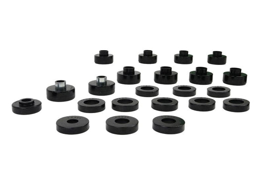 Whiteline Body Mount Bushing Set - Jeep CJ5 1976-1979