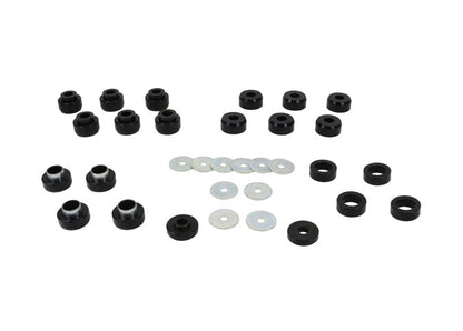 Whiteline Body Mount Bushing Set - Jeep Wrangler 1987-1995