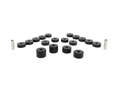 Whiteline Body Mount Bushing Set - Jeep CJ5 1974-1975