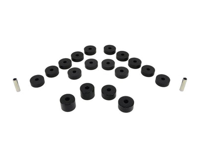 Whiteline Body Mount Bushing Set - Jeep CJ5 1974-1975