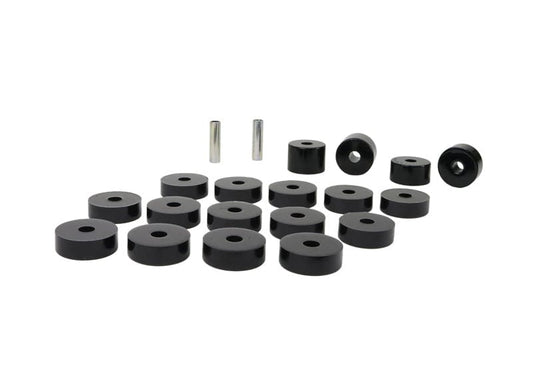 Whiteline Body Mount Bushing Set - Jeep CJ5 1974-1975