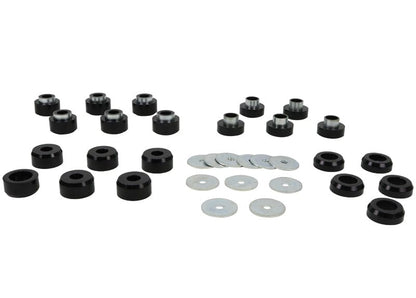 Whiteline Body Mount Bushing Set - Jeep Wrangler 1997-2006