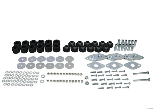 Whiteline Body Mount Bushing Set - Jeep Wrangler 2007-2014