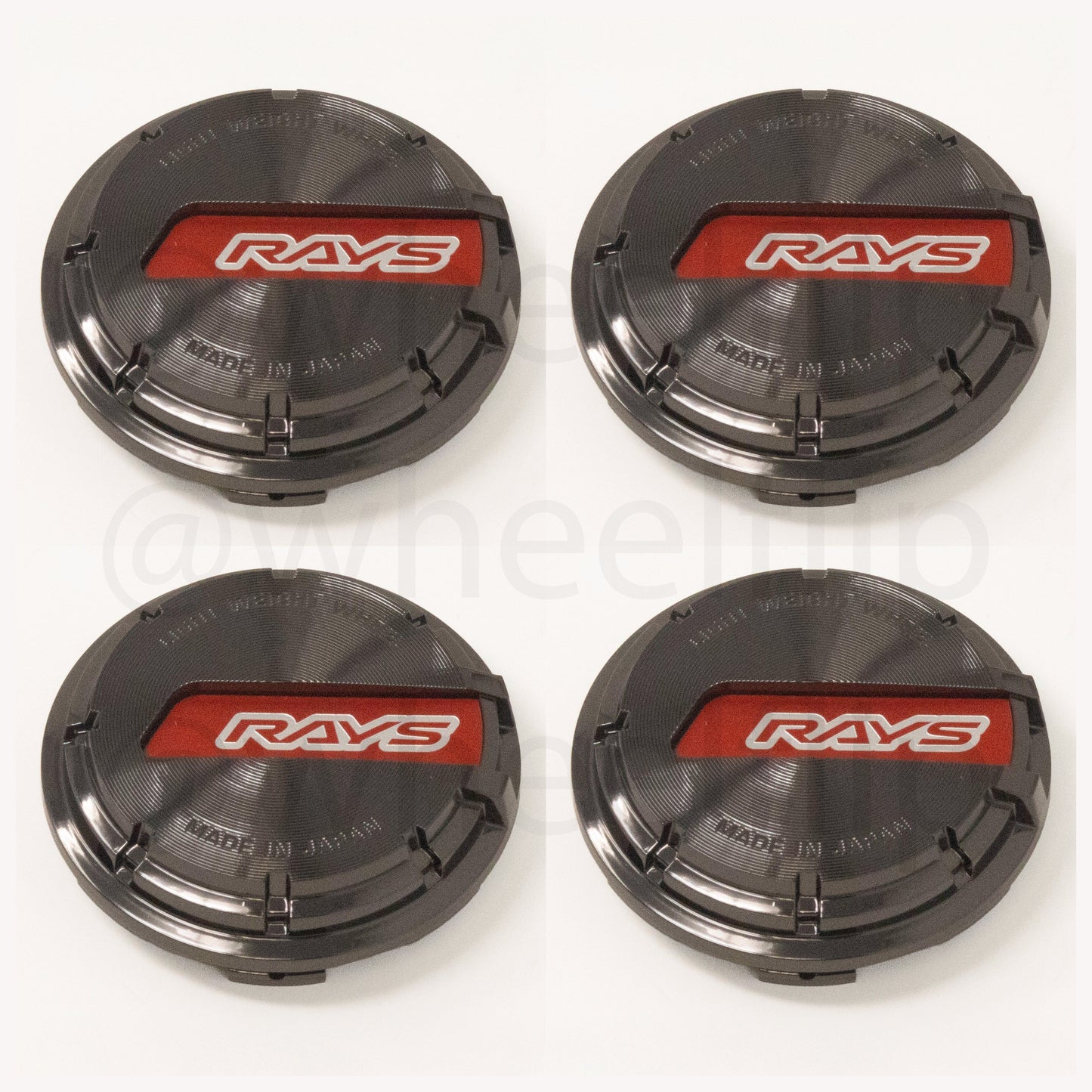 Gram Lights WR Center Cap (Red/Black Chrome)