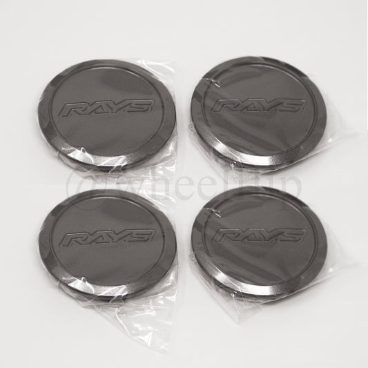Rays Volk Racing Low Type Center Cap - Dark Gunmetal (SET)